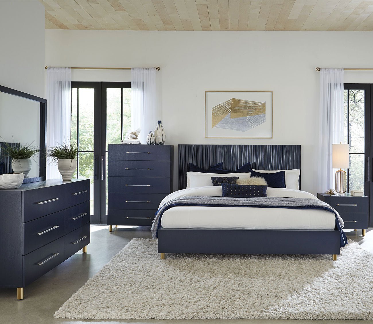 Modus Furniture Argento Bedroom Set