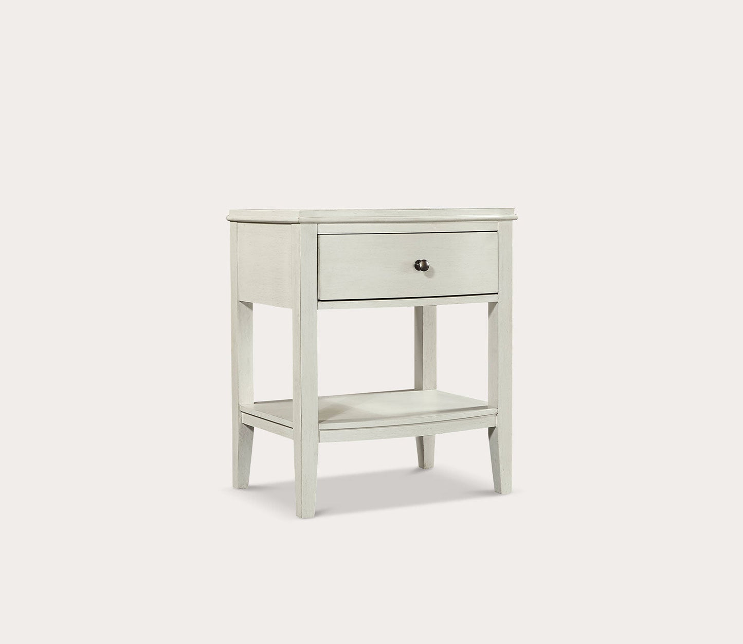 Aspen Home Charlotte White 1-Drawer Nightstand