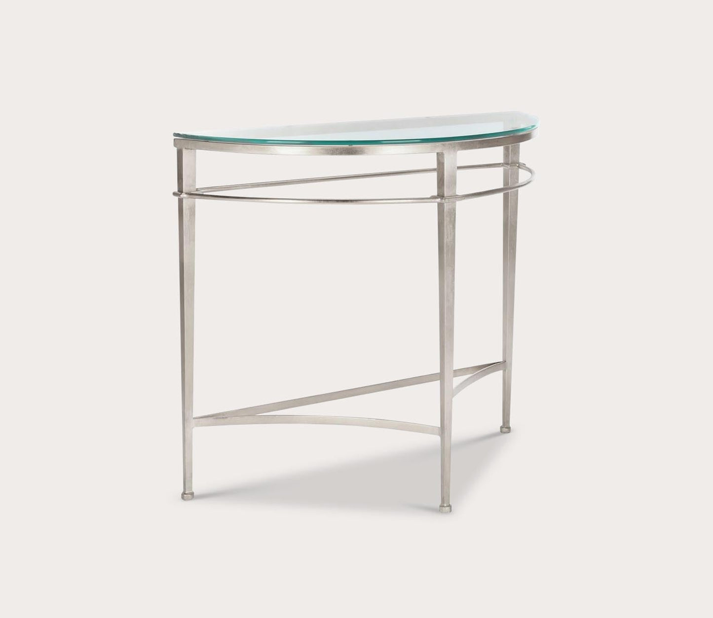 Safavieh Baur Glass Top Metal Console Table