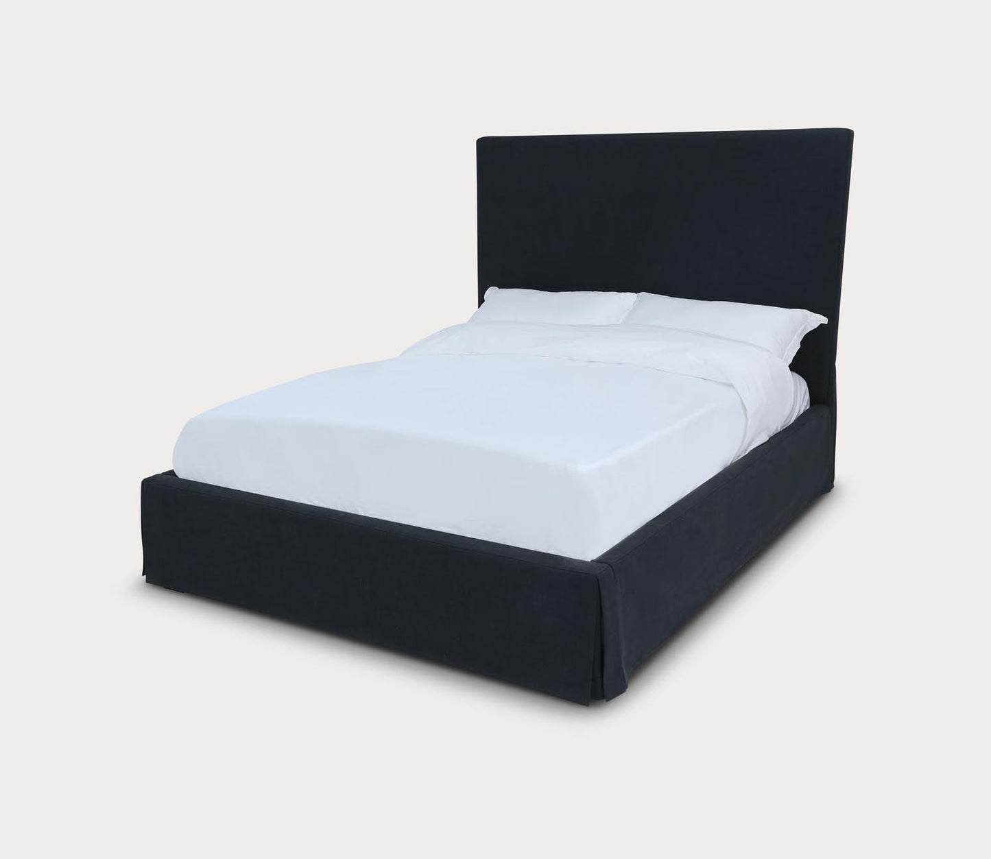 Modus Furniture Cheviot Upholstered Skirted Panel Bed