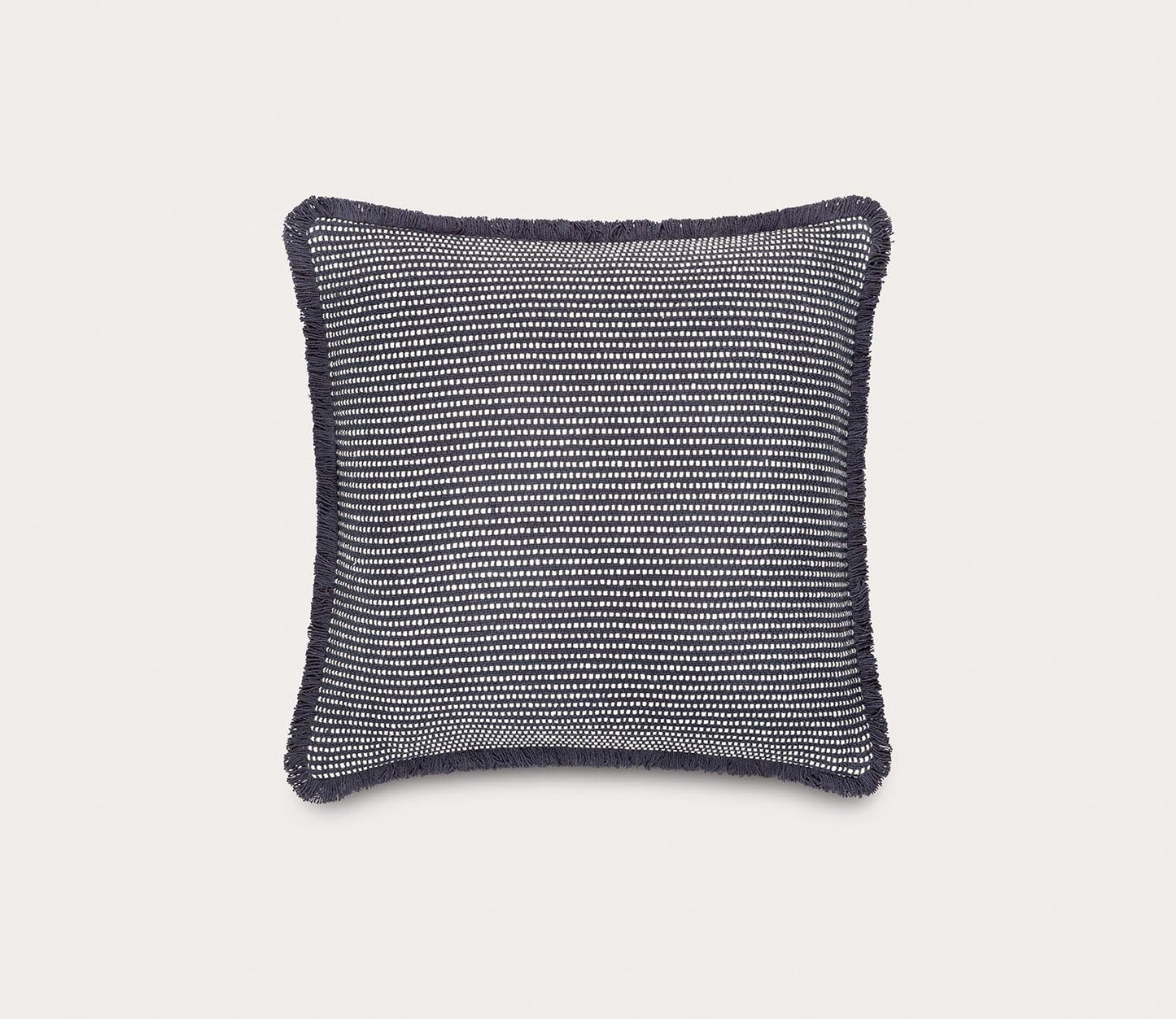 Surya Cotton Fringe Decorative Pillow