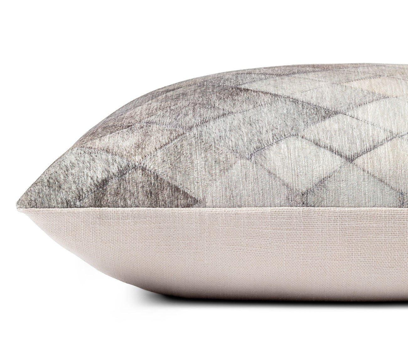 Loloi Diamond Faux Hide Throw Pillow Set of 2