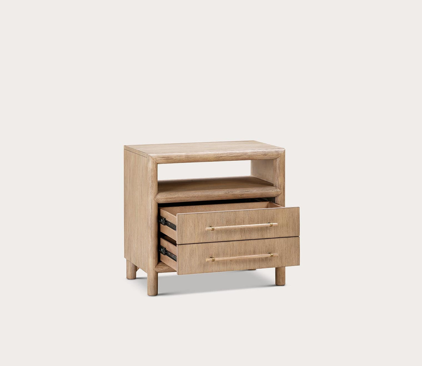 Dorsey 2-Drawer Nightstand with USB