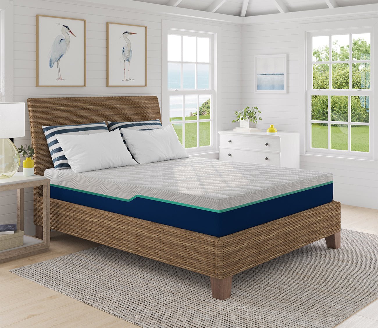 Nautica Enthuse 10'' Medium Firm Hybrid Mattress