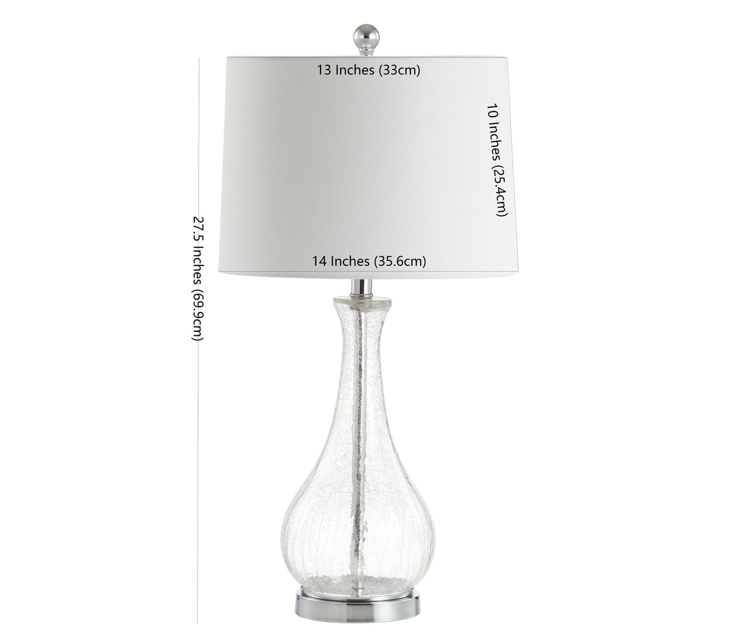 Finnley Glass Table Lamp