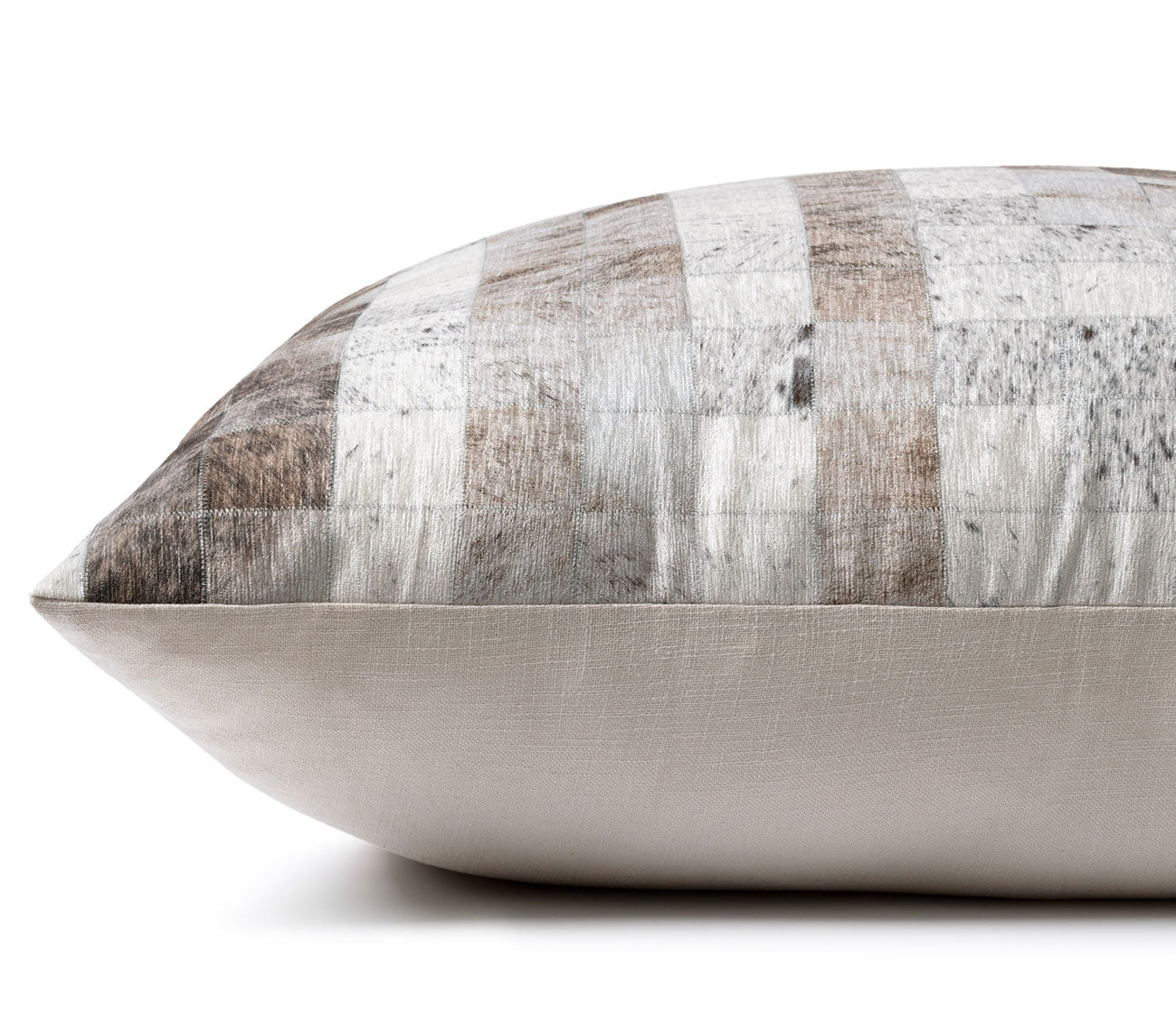 Loloi Geometric Faux Hide Floor Pillow Set of 2