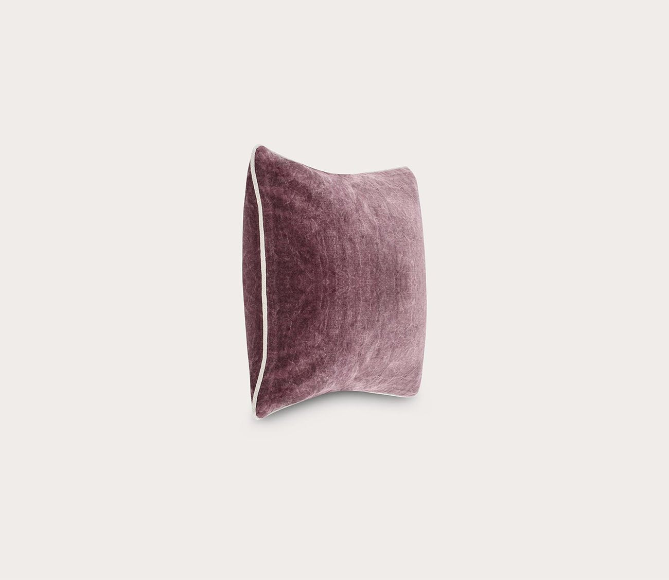 Villa by Classic Home Heirloom Velvet Sangria Red Throw Pillow