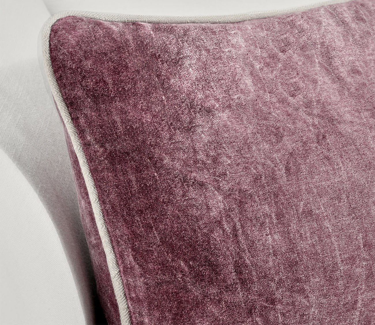 Villa by Classic Home Heirloom Velvet Sangria Red Throw Pillow