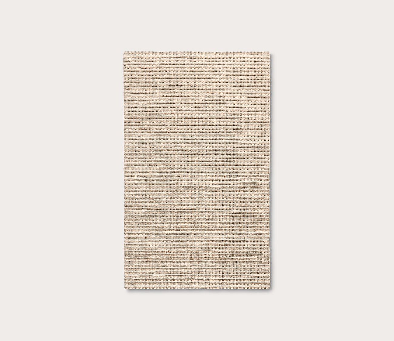 Villa by Classic Home Huntington Jute Ivory Natural Area Rug