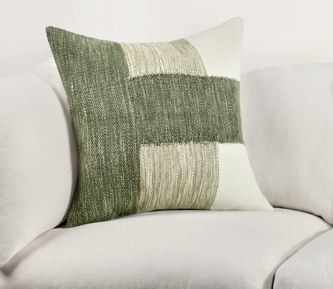 Villa by Classic Home Kass Woven Block Throw Pillow