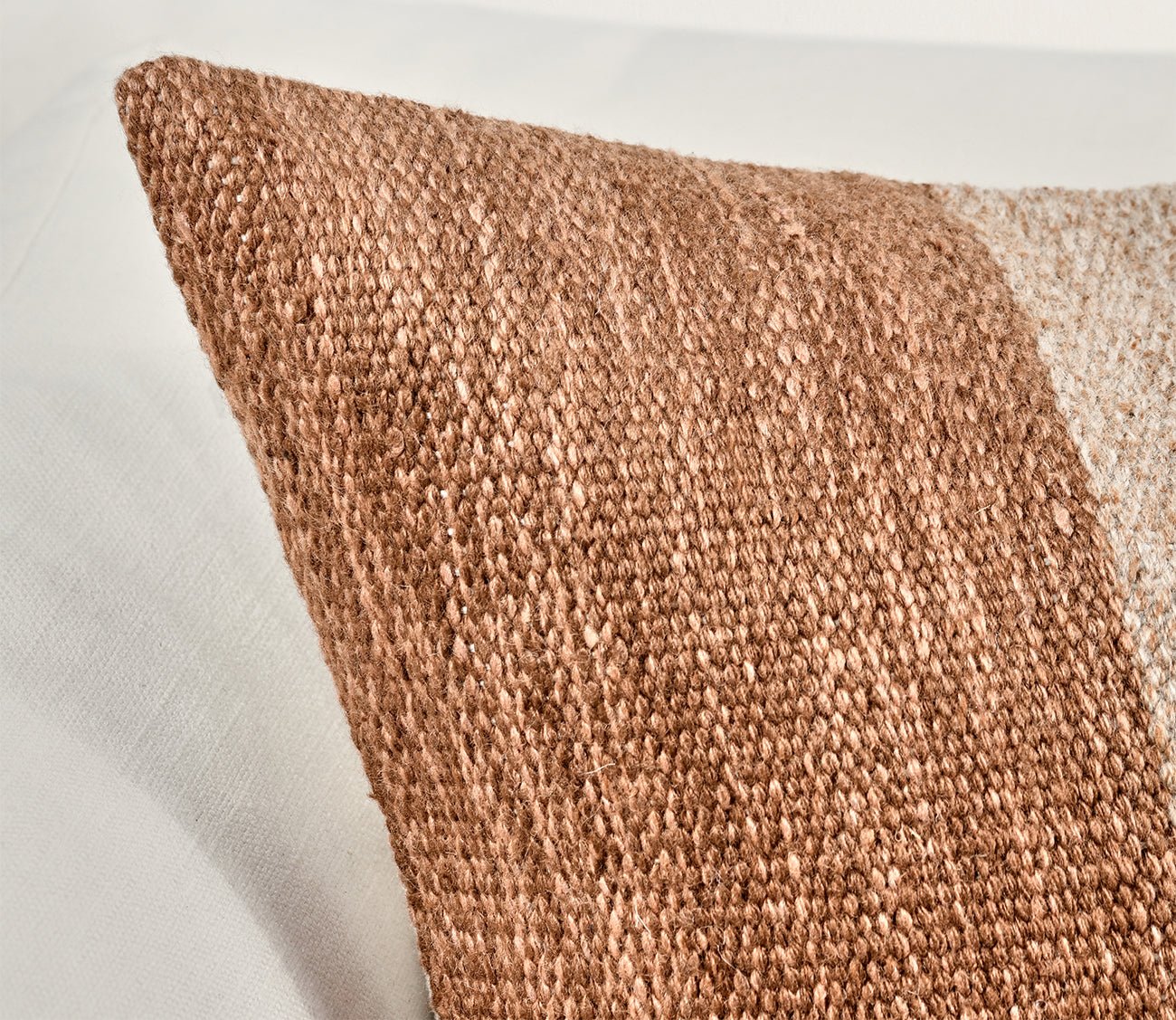 Villa by Classic Home Kass Woven Block Throw Pillow