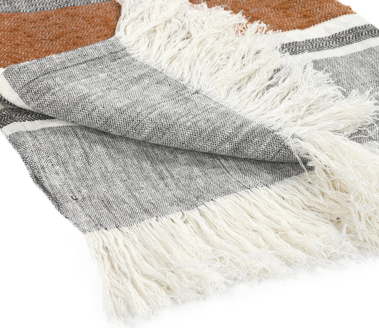 Villa by Classic Home Lima Stripe Throw Blanket
