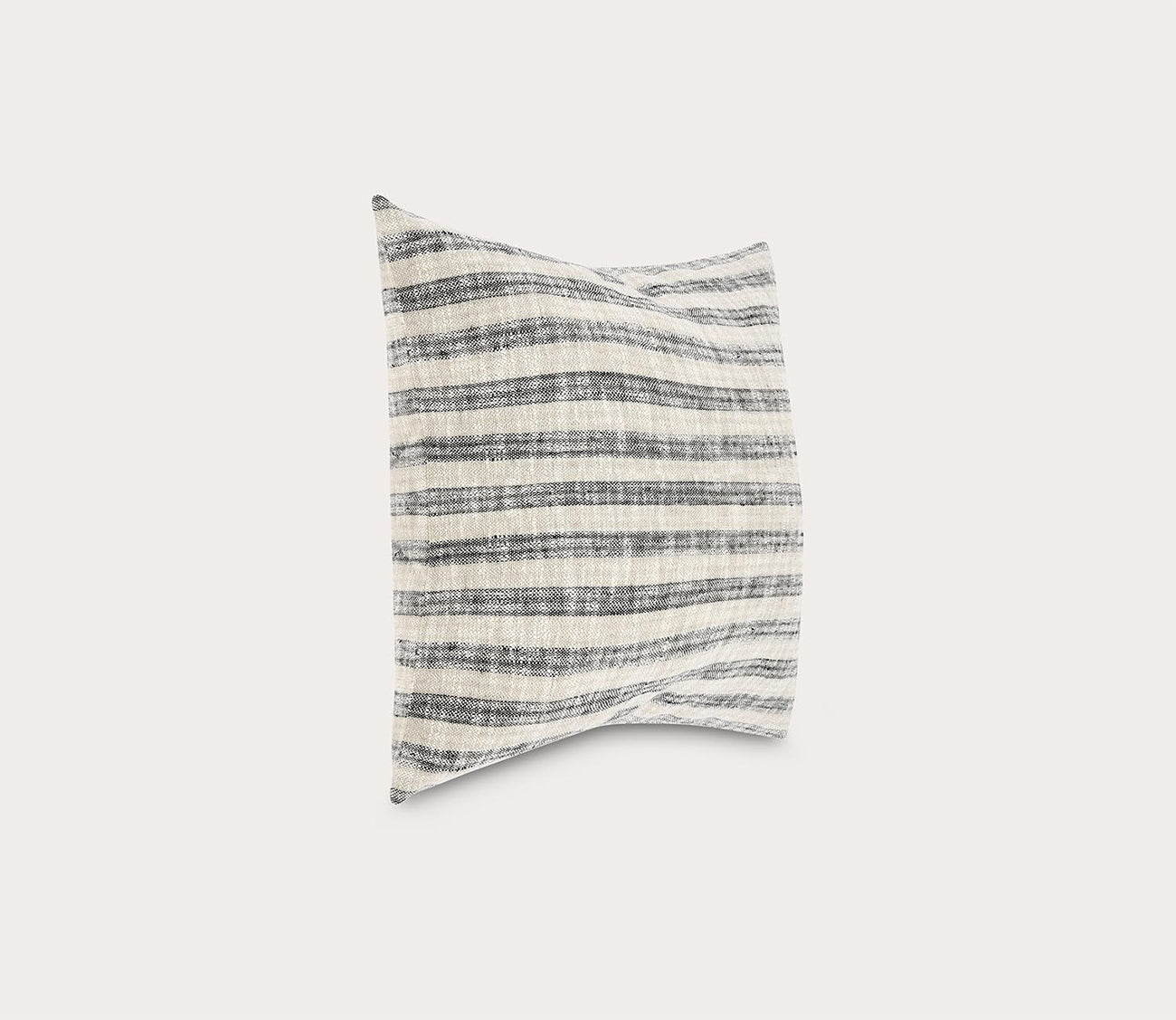 Villa by Classic Home Linna Natural Black Throw Pillow