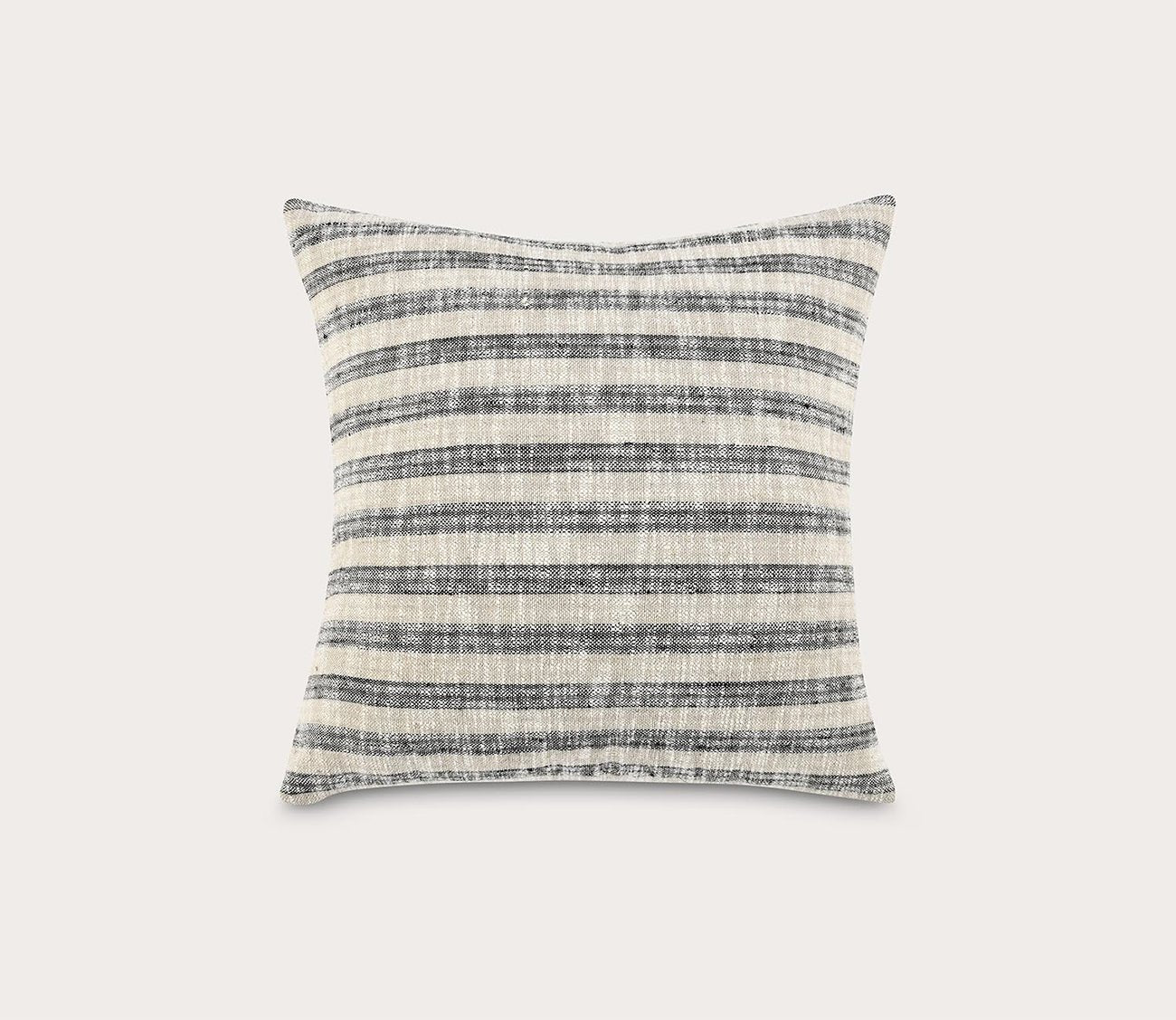 Villa by Classic Home Linna Natural Black Throw Pillow