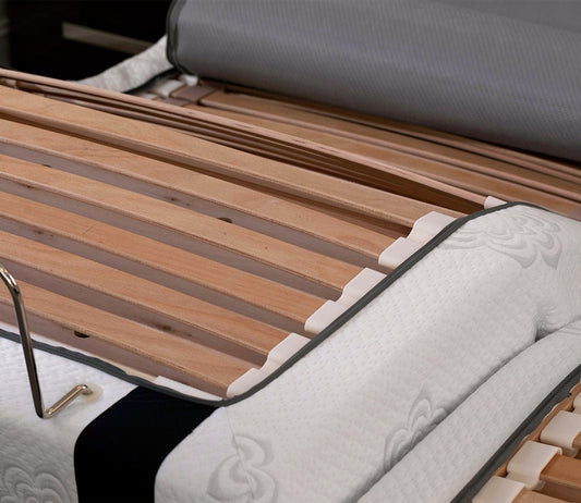 PranaSleep Luxe Adjustable Slat Bed Base