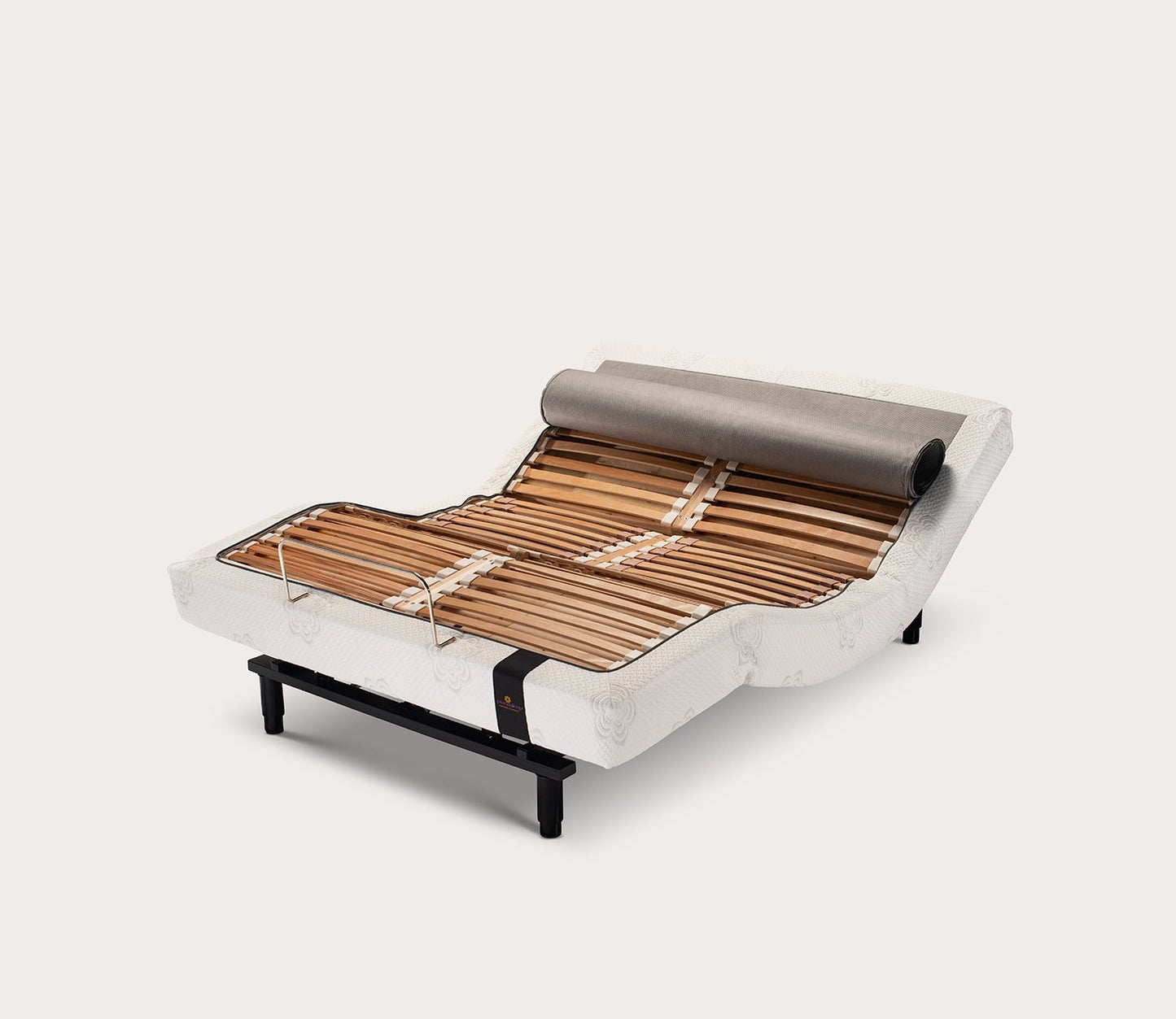 PranaSleep Luxe Adjustable Slat Bed Base