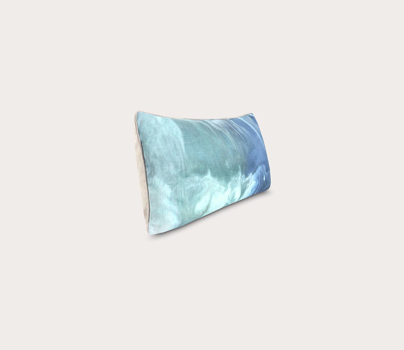 Villa by Classic Home Mantra Capri Blue Multi Throw Pillow