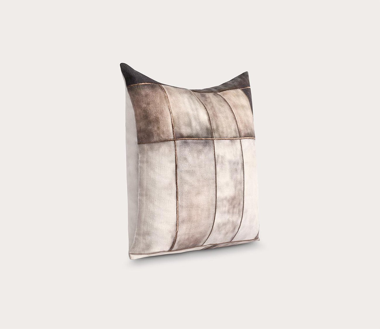 Villa by Classic Home Maude Penny Brown Throw Pillow