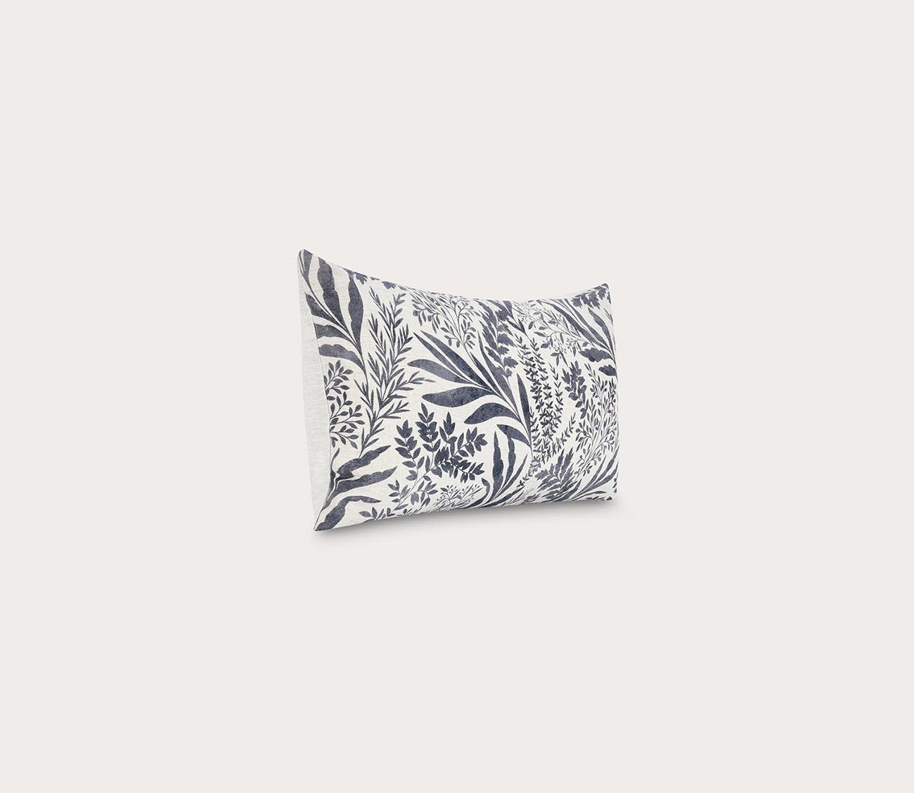 Villa by Classic Home Mulberry Denim Blue Throw Pillow