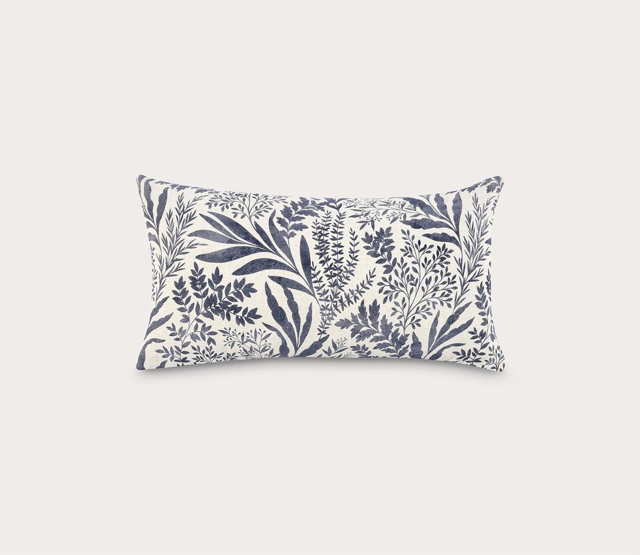 Villa by Classic Home Mulberry Denim Blue Throw Pillow