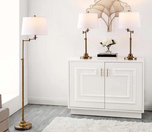 Nadia Gold Floor Lamp
