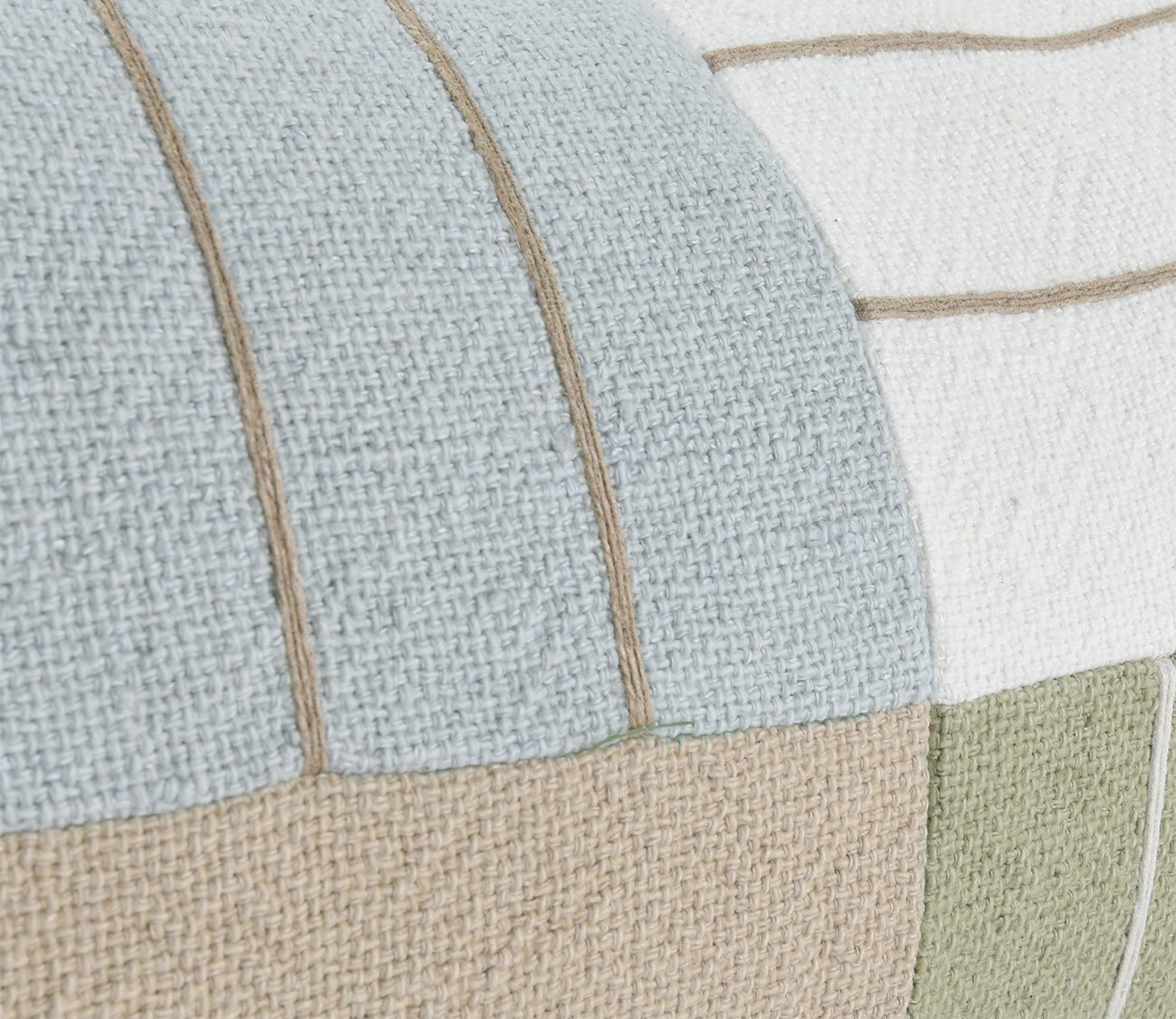 Villa by Classic Home Niya Wheat Green Multi Throw Pillow