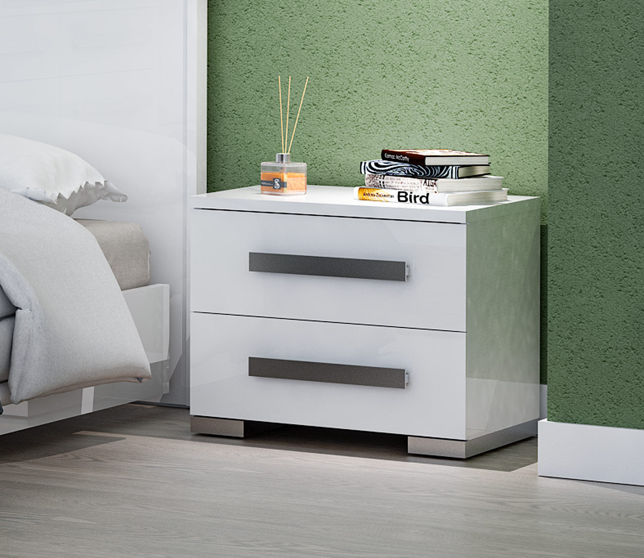 Odessa 2-Drawer Nightstand
