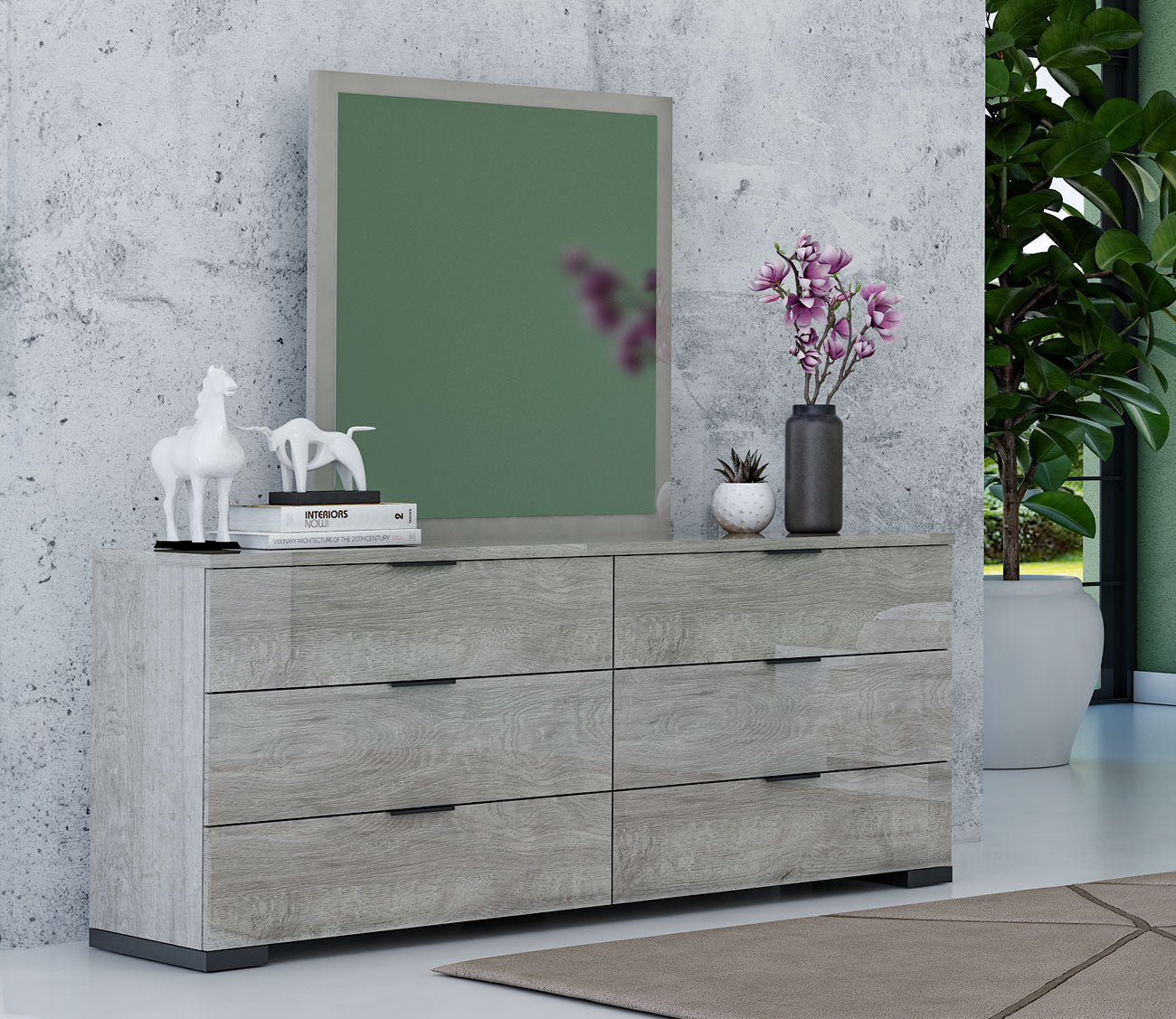 Odessa 6-Drawer Double Dresser