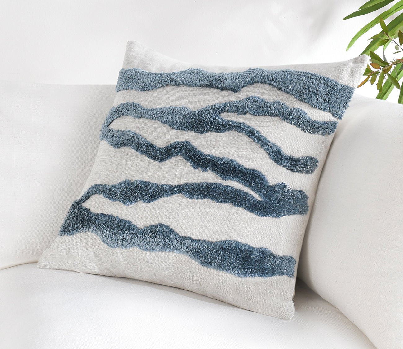 Villa by Classic Home Passage Hand-Tufted Throw Pillow