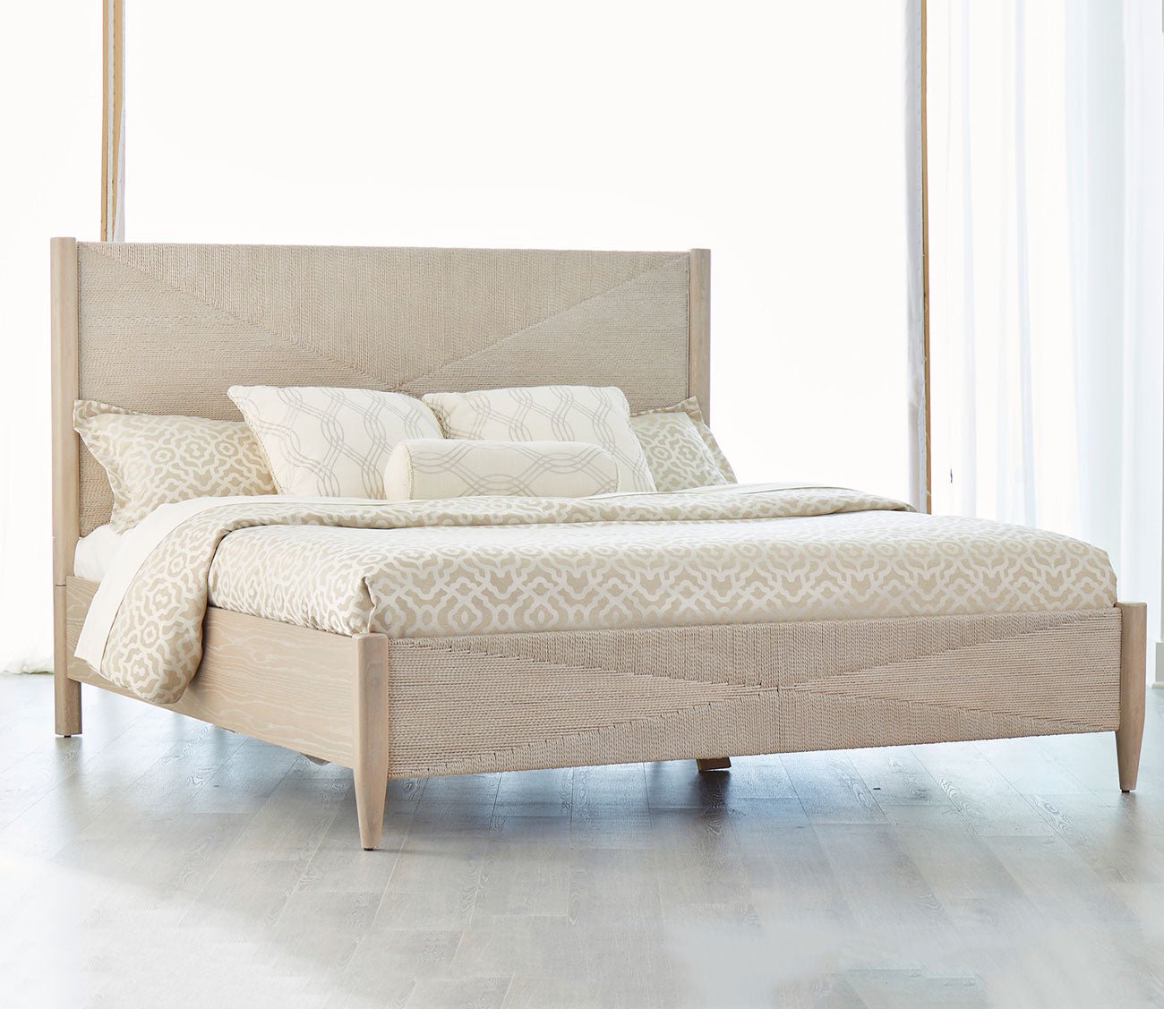 Palmetto Home Payton White Oak Bedroom Set