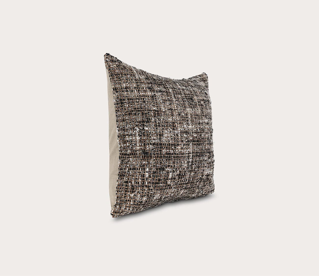 Villa by Classic Home Porter Black Ivory Throw Pillow