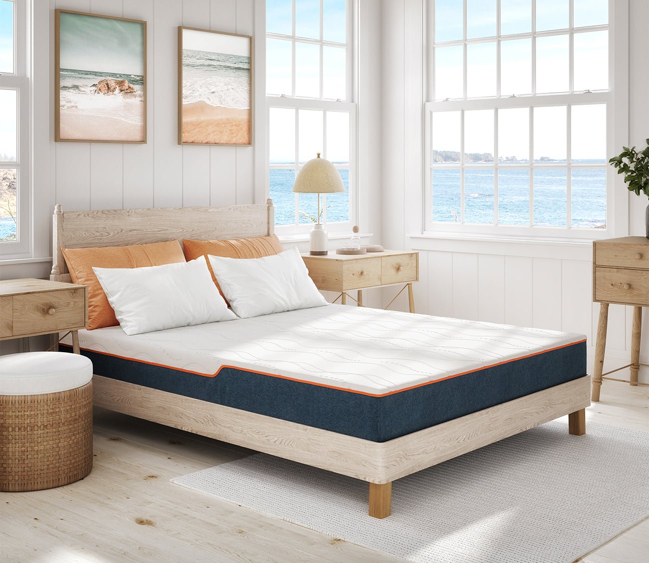 Nautica Quietude 8'' Extra Firm Memory Foam Mattress