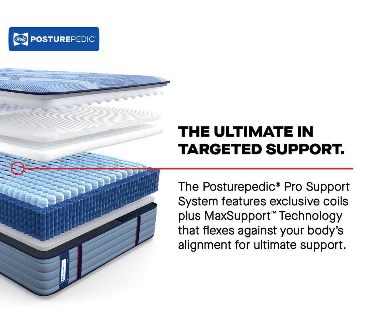Sealy Posturepedic Pro Spring Dupont II Firm Mattress