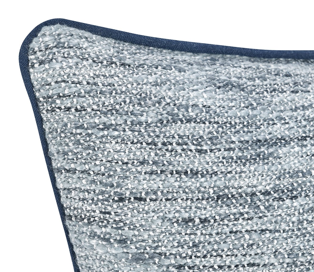 Villa by Classic Home Sharma Denim Blue Throw Pillow
