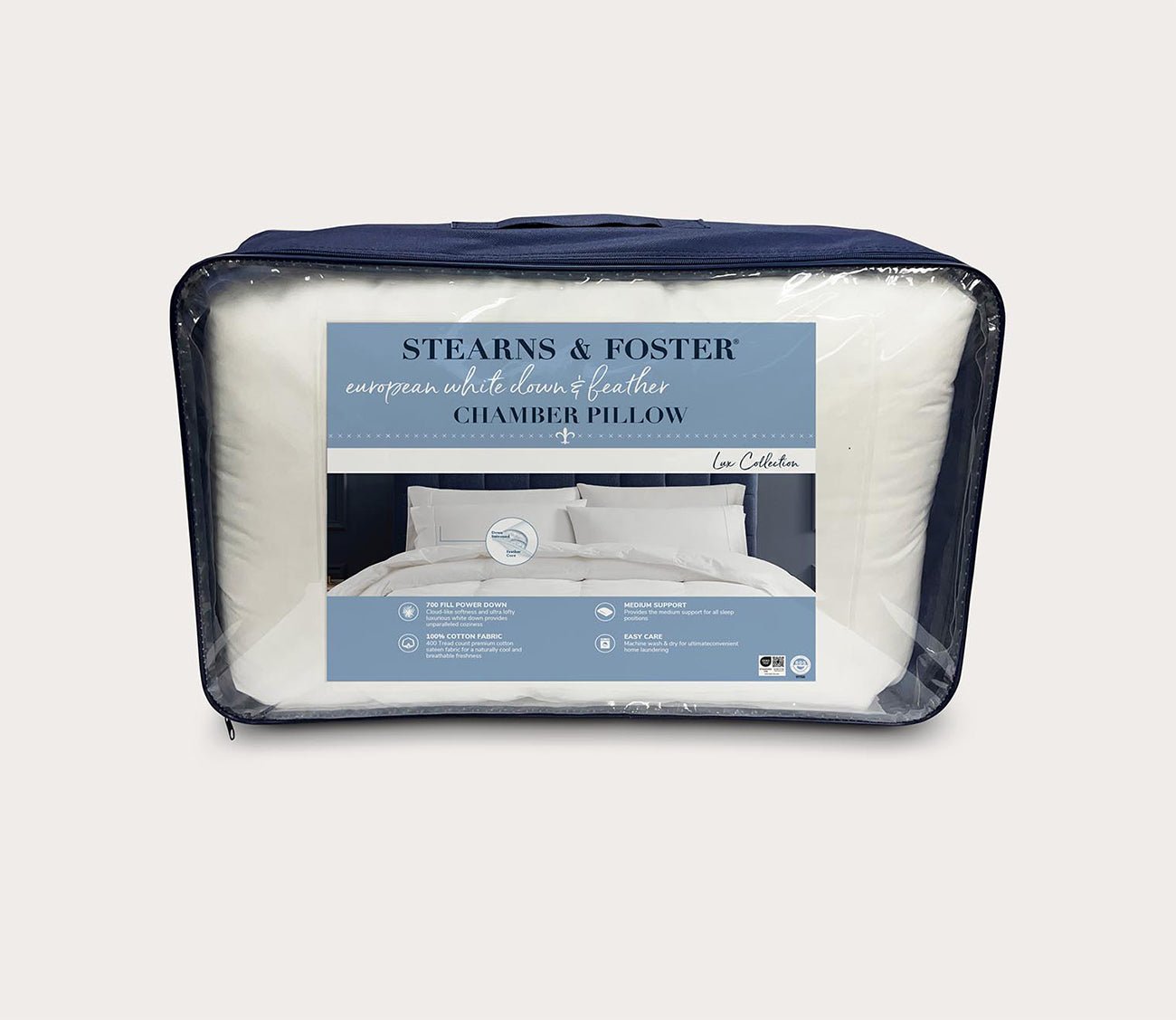 Stearns & Foster Pyrenees Down and Feather Chamber Pillow