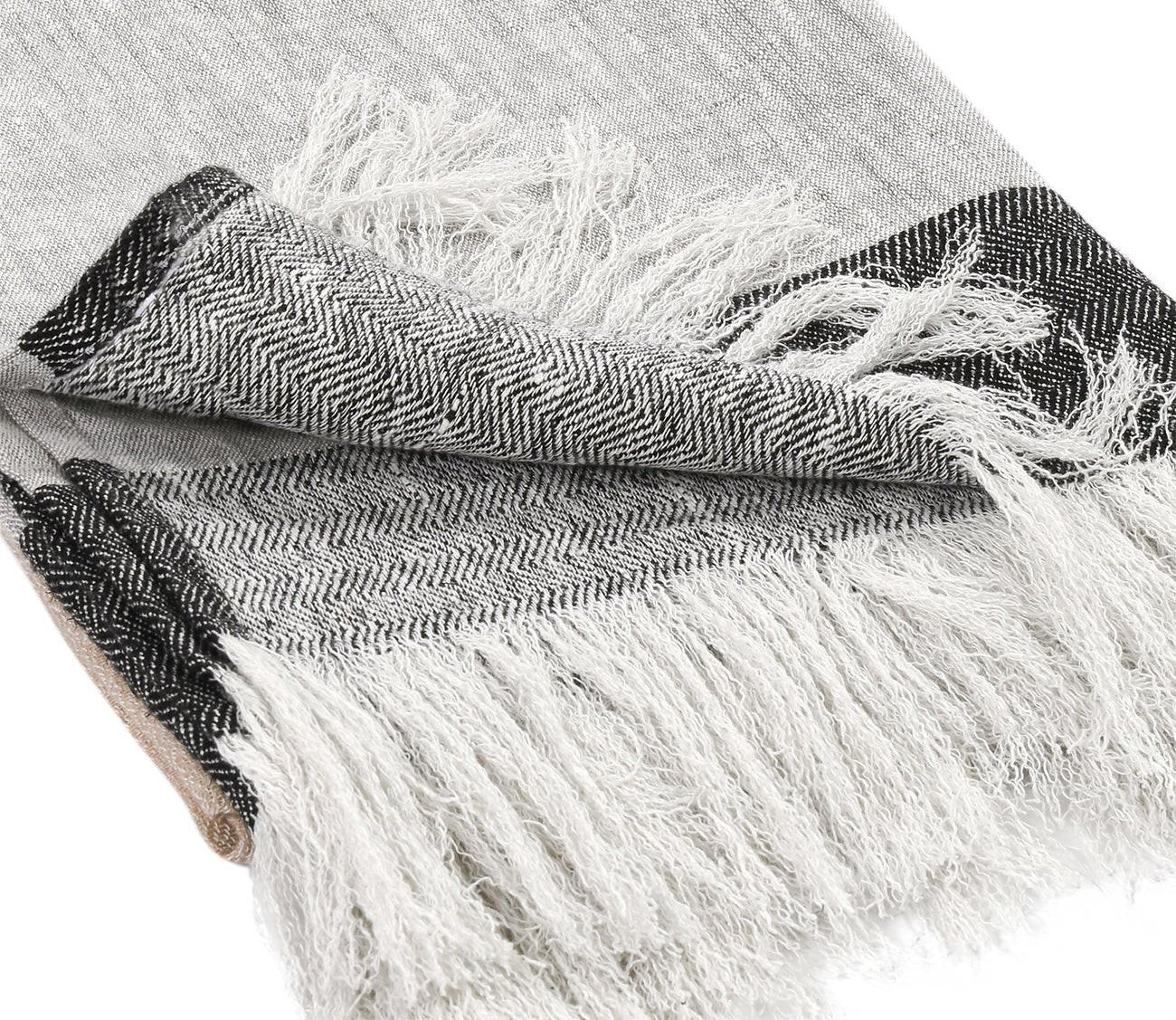 Villa by Classic Home Talara Crafted Throw Blanket