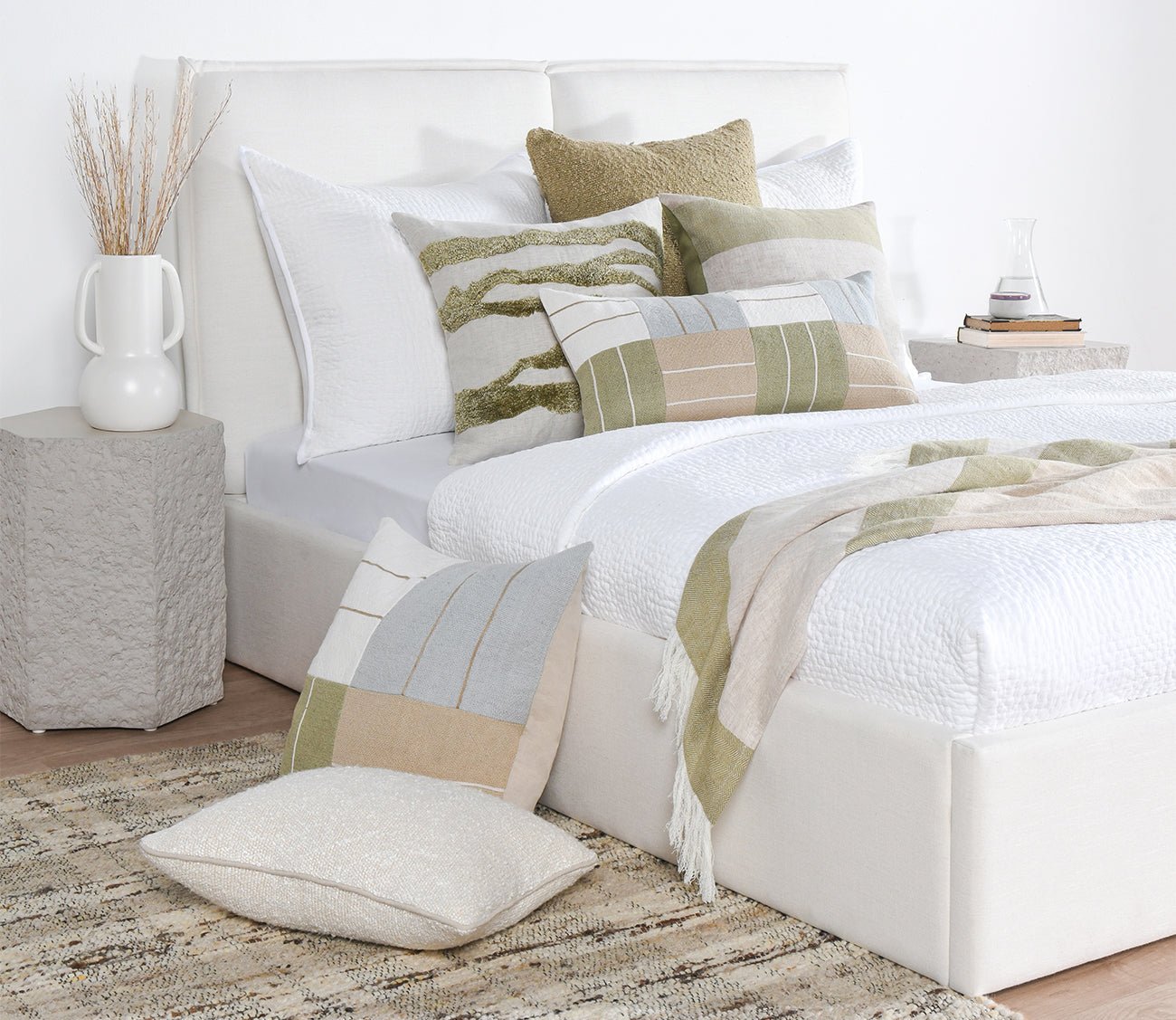 Villa by Classic Home Talara Crafted Throw Blanket