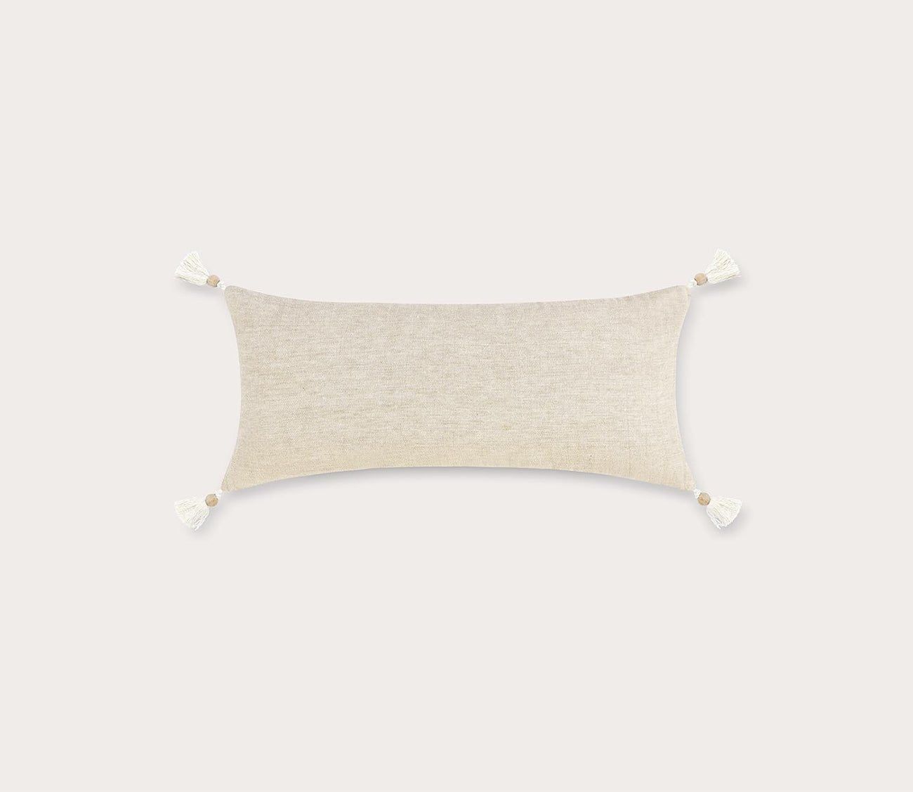 Villa by Classic Home Talara Wheat Green Natural Throw Pillow