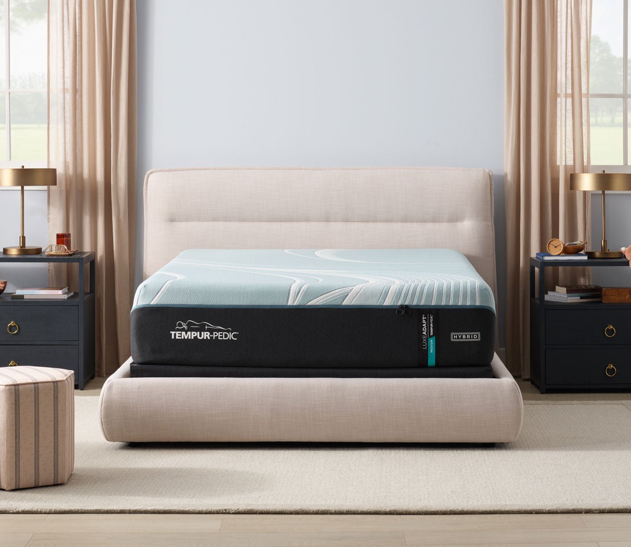 TEMPUR-LuxeAdapt 2.0 Medium Hybrid Mattress