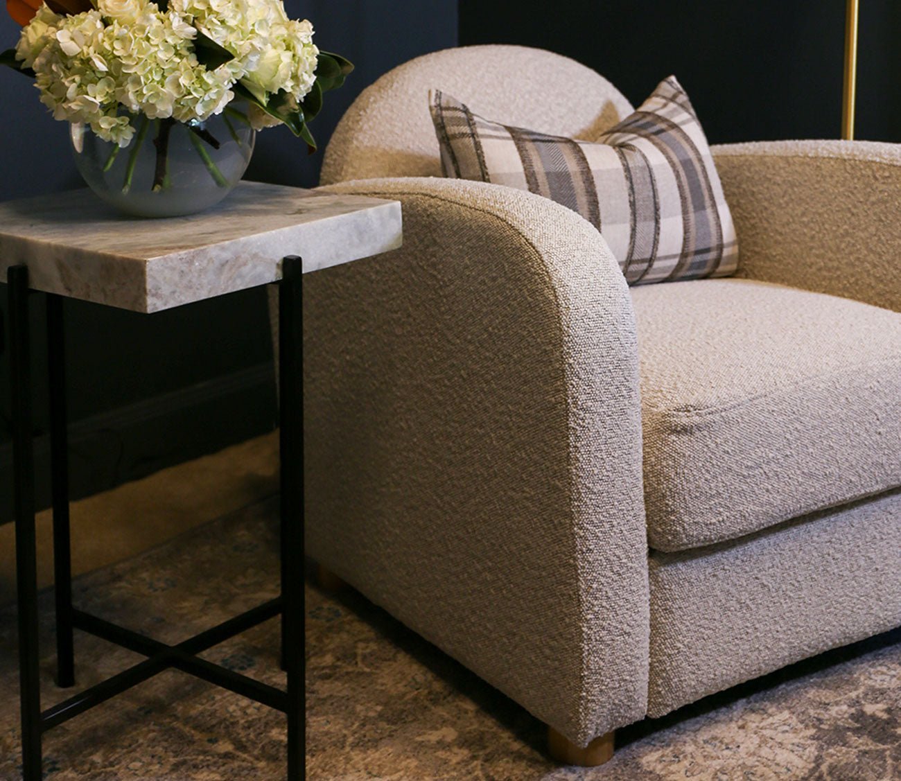 Safavieh Tenzin Stone Top Accent Table