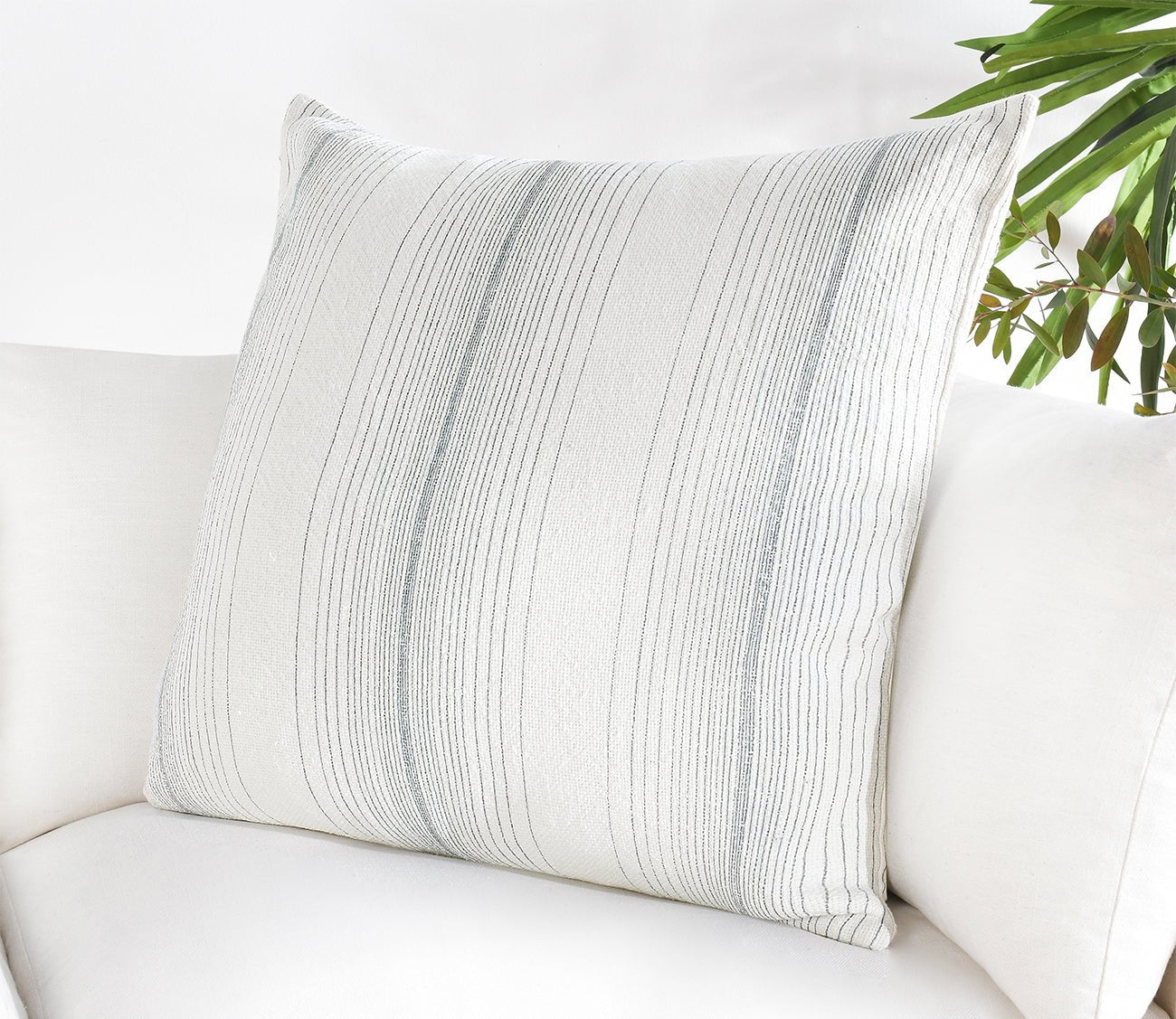 Villa by Classic Home Theta Striped Throw Pillow