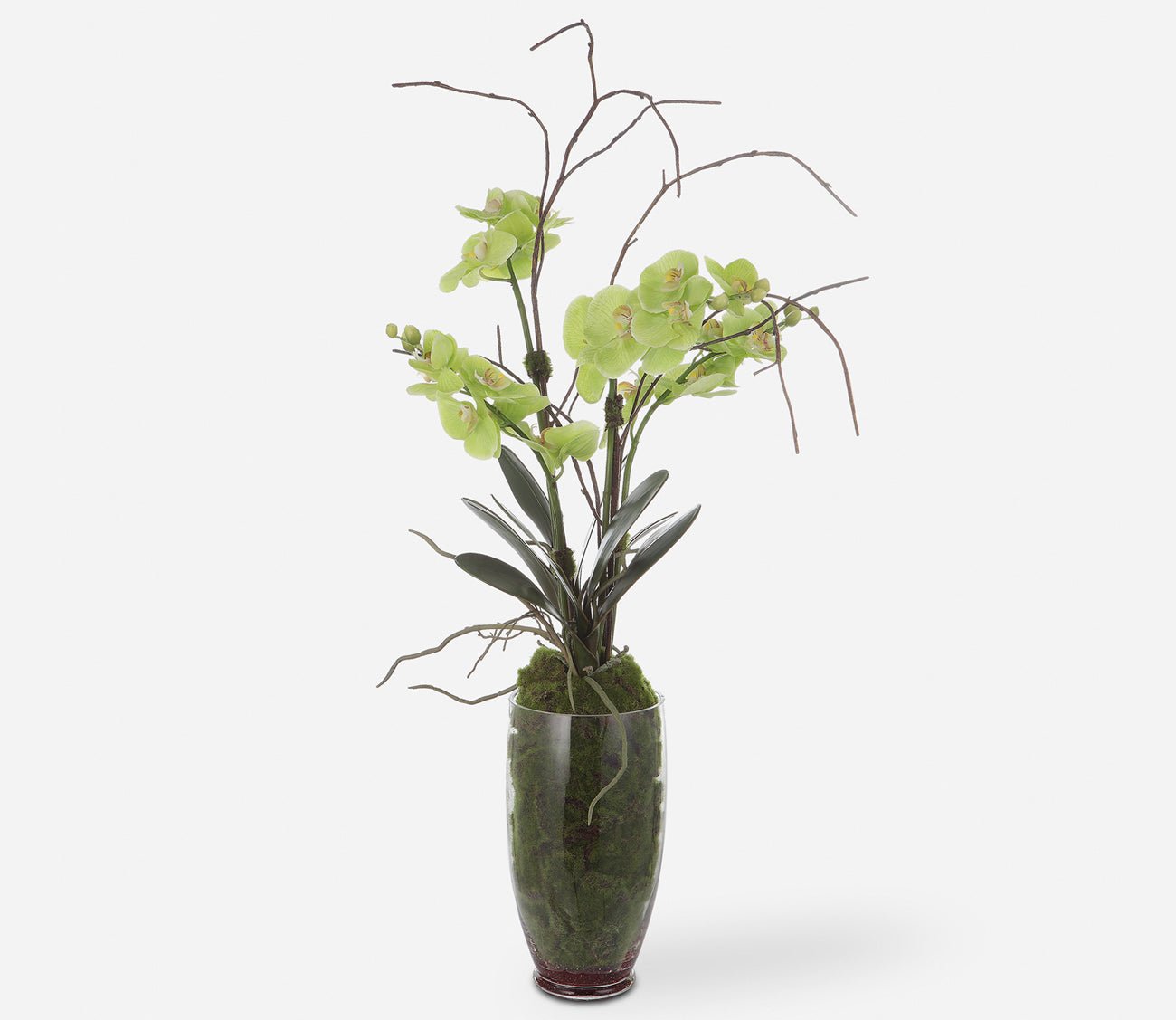 Valdive Faux Green Orchid