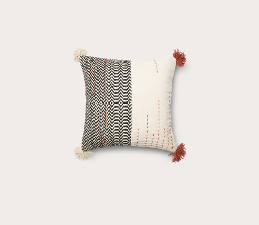 Loloi Woven Wool Throw Pillow Set of 2