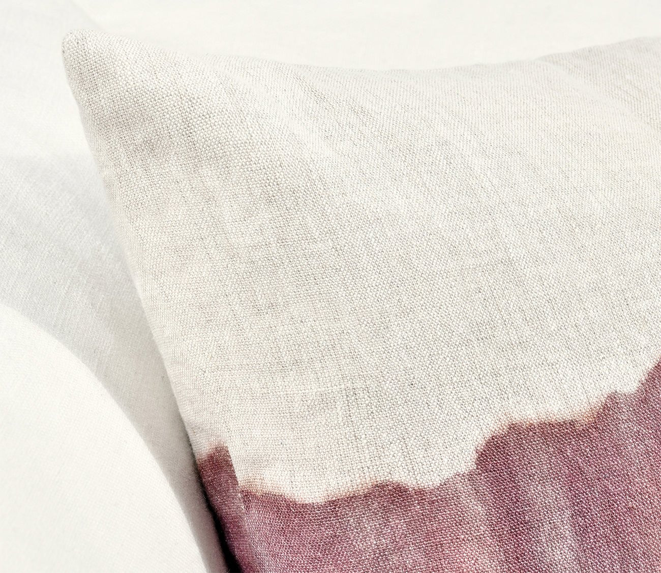 Villa by Classic Home Cora Watercolor Linen Throw Pillow