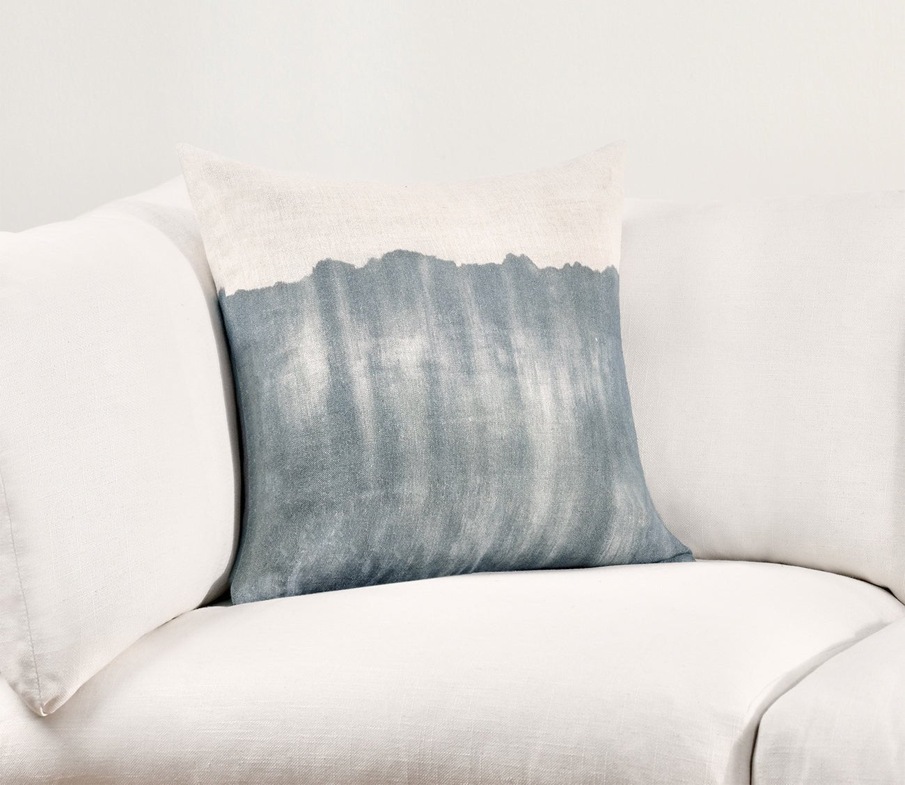 Villa by Classic Home Cora Watercolor Linen Throw Pillow