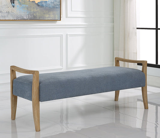 Daylight Sky Blue Bench