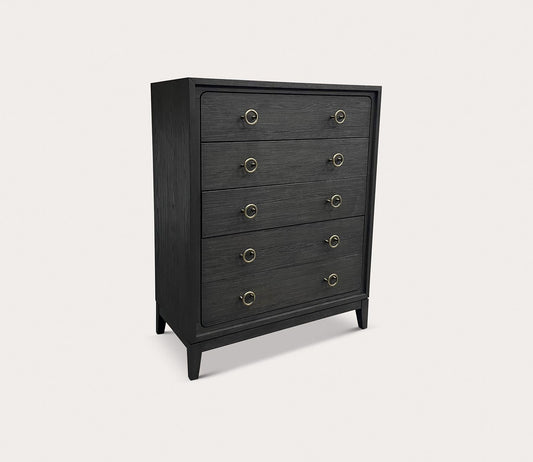 Elure Wood 5-Drawer Chest