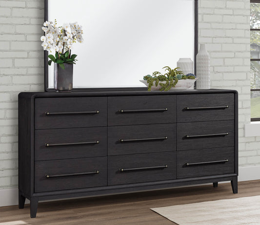 Elure Wood 9-Drawer Dresser