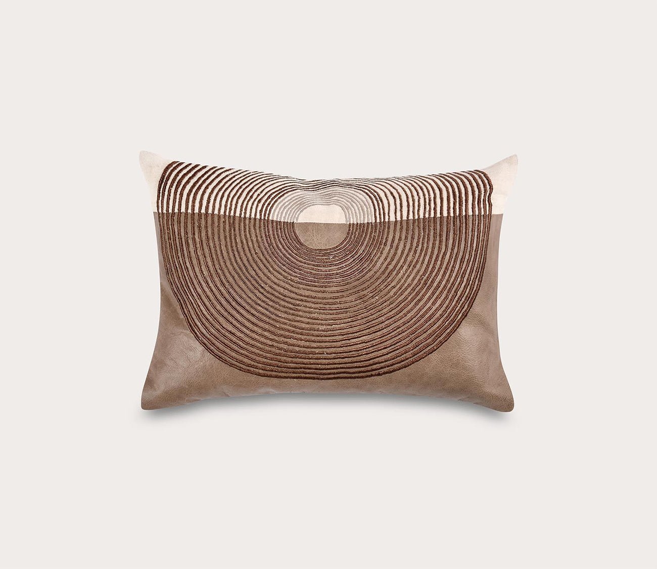 Villa by Classic Home Granville Sandstorm Throw Pillow