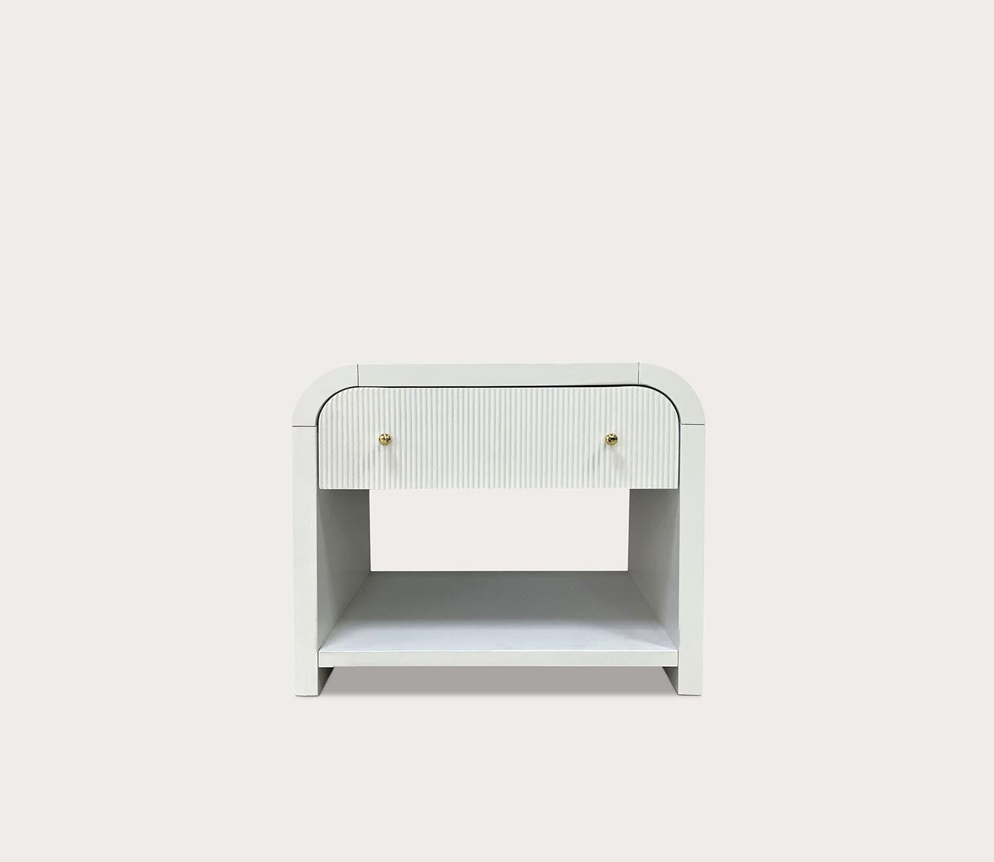 Safavieh Liabella 1-Drawer Curved Nightstand